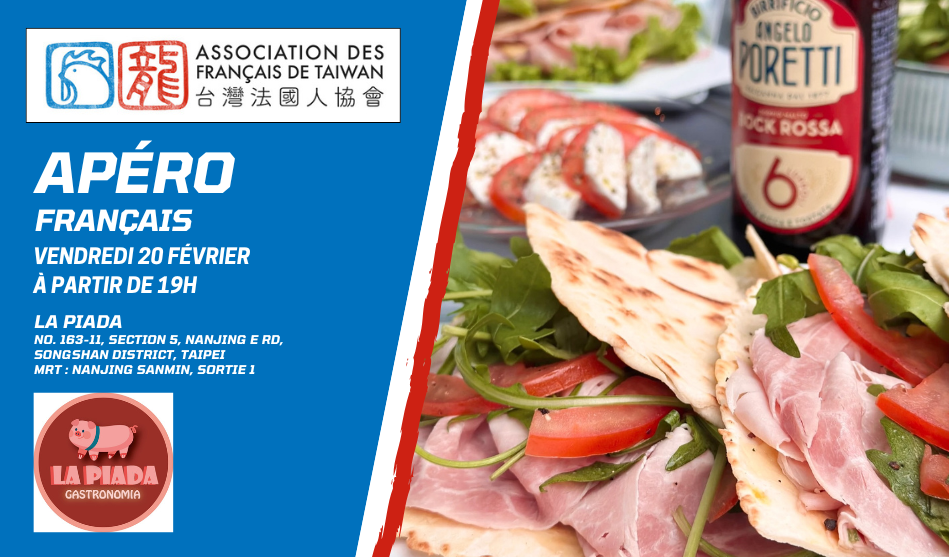 Apéro Français du 20 février 2026 à La Piada