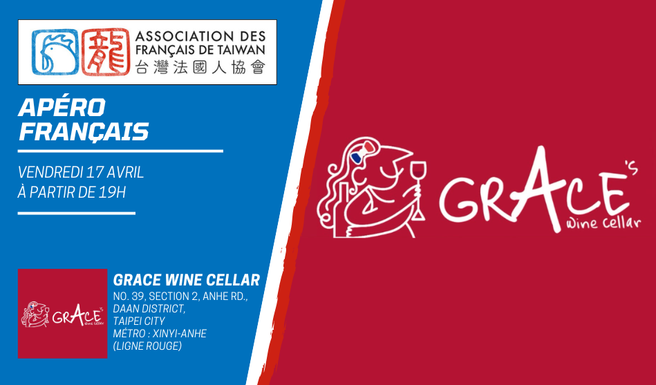 Apéro Français du 17 avril 2026 à Grace Wine Cellar
